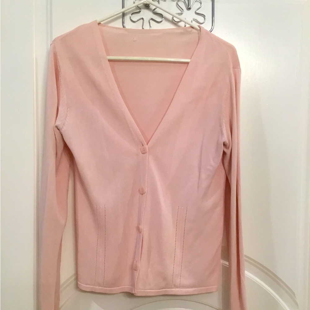 Pink Cardigan